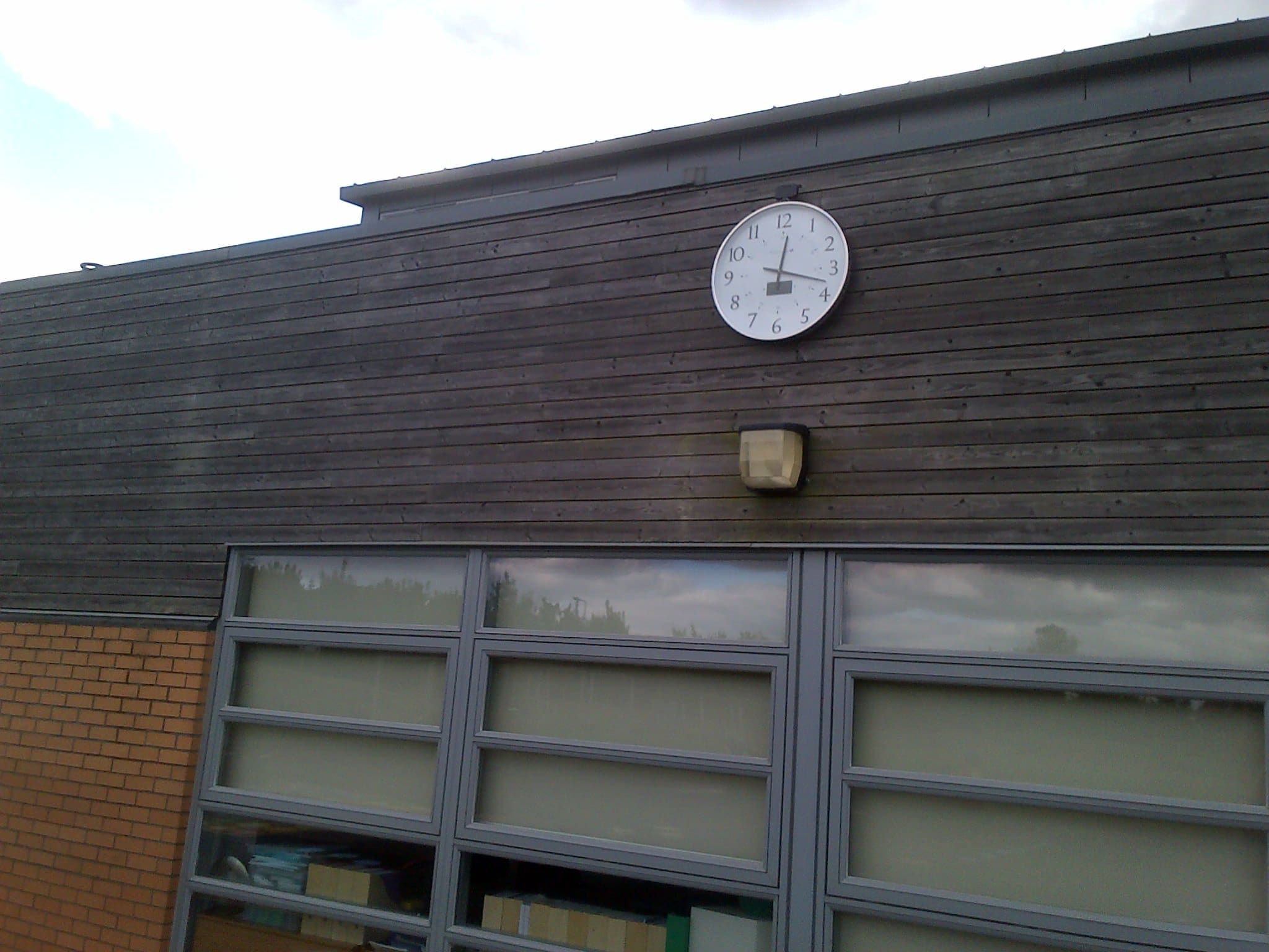 Solar Outdoor Clock Installed at Broughton Fields Primary School
