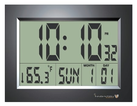 Auto Uhr Digital Transporter LCD Display Mini Tragbarer Zimmer Timer UK 