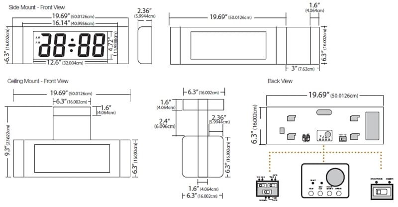 4" LED